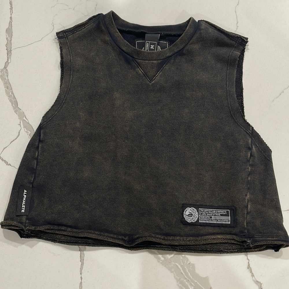 Alphalete Terry crop top